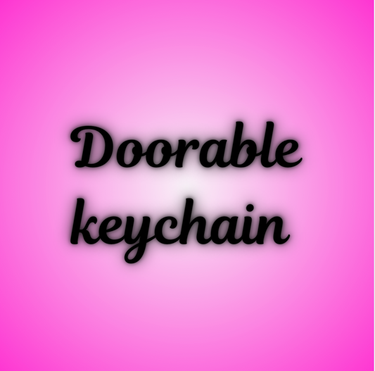 Doorable keychain